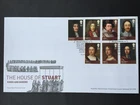 GB 2010 FIRST DAY COVER "HOUSE OF STUART" ROYAL OAK FILEY POSTMARK NO ADDRESS