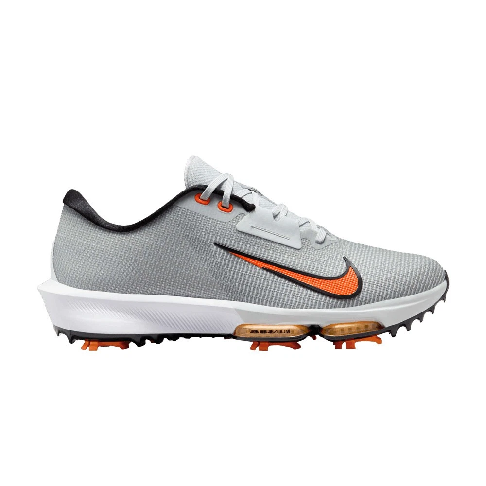 Nike Air Zoom Infinity Tour 2 Golf Pure Platinum Safety Orange for