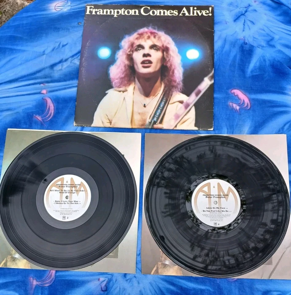 1976 Peter Frampton Comes Alive Vinyl VG++ / VG+ Record Live Double LP A&M Label - Image 4 of 4