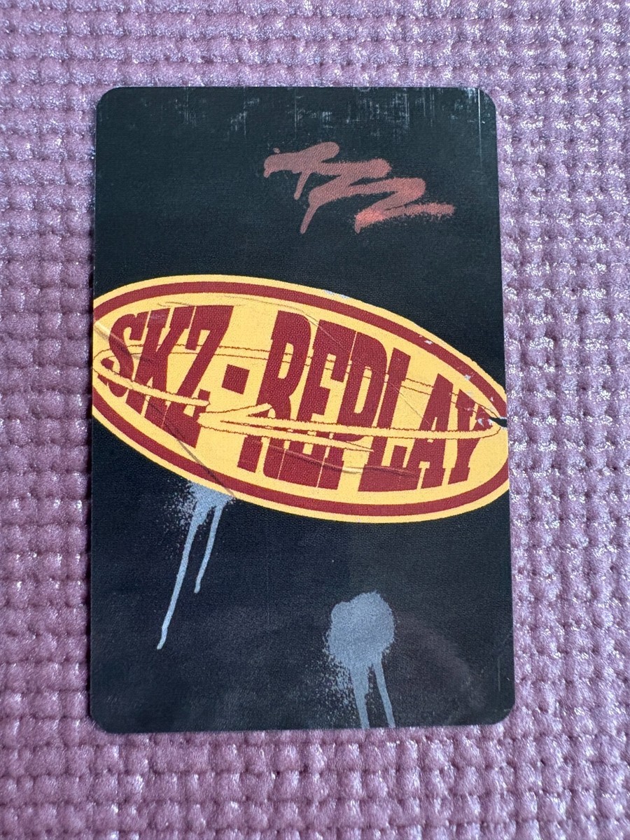 StrayKids 3期 SKZ REPLAY バッチ STRAY KIDS Fanclub Kit 3rd Gen SKZ-REPLAY Official Photocard