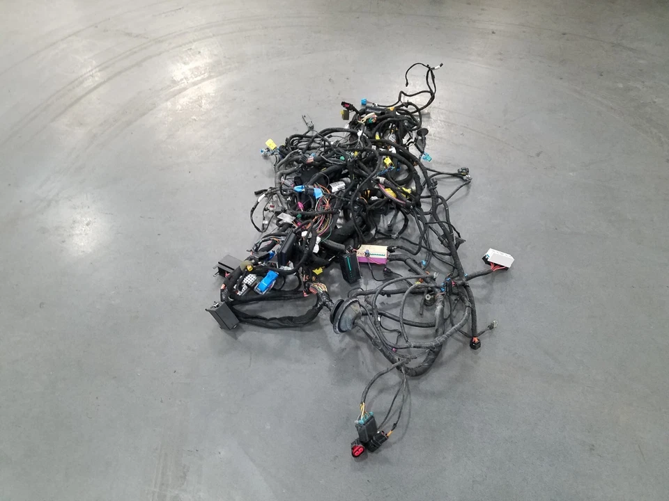 2012 Chevy Corvette C6 Chassis Wiring Harness #6296 H6 - Image 4 of 4