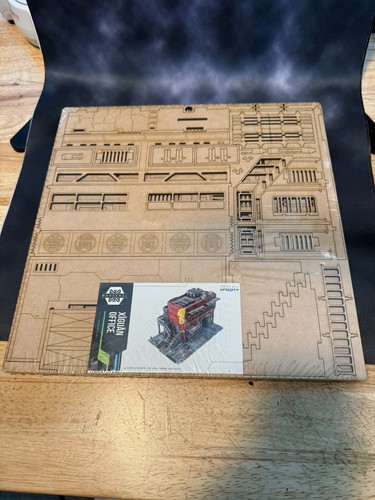 Warsenal Xiguan Office MDF Terrain Kit – New in Wrapper – Infinity 28mm Sci-Fi