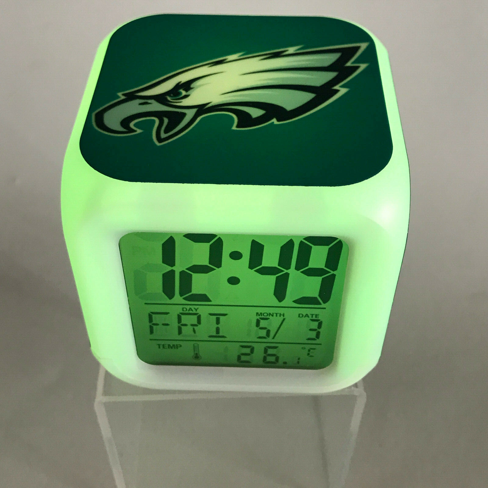 Philadelphia Eagles Led Digital Alarm Tiendamia Com