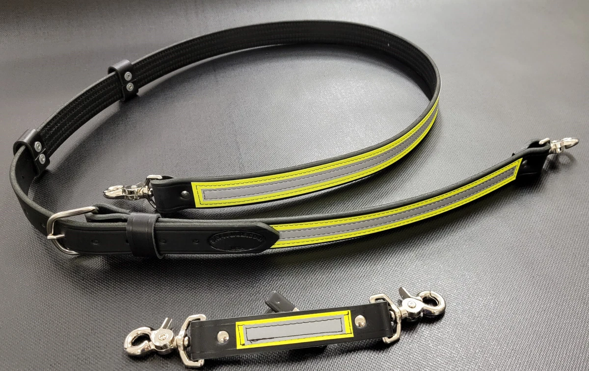 Leather Radio Strap, Firefighter Radio Strap