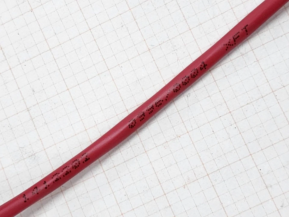 Cable digital avanzado 981804 18/4C sólido plenum cable de alarma contra incendios FPLP rojo/100 pies Foto 4 de 4