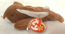 TY Beanie Baby Ears The Rabbit retired bunny brown 1995 new with tags style 4018