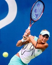 ANNA KOURNIKOVA HAND SIGNED 8X10 YOUNG BEAUTIFUL RUSSIAN TENNIS STAR WTA CHAMP
