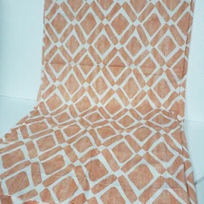 Home Essence Natalie Window Panel, Orange**STAINED**