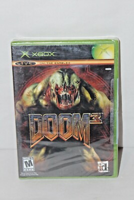 Doom 3 (Microsoft Xbox, 2005) Brand New Factory Sealed 