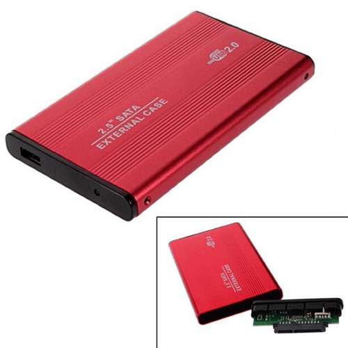 2.5 Inch USB 2.0 SATA External Mobile Hard Disk Box Aluminum Alloy Shell - Afbeelding 4 van 14