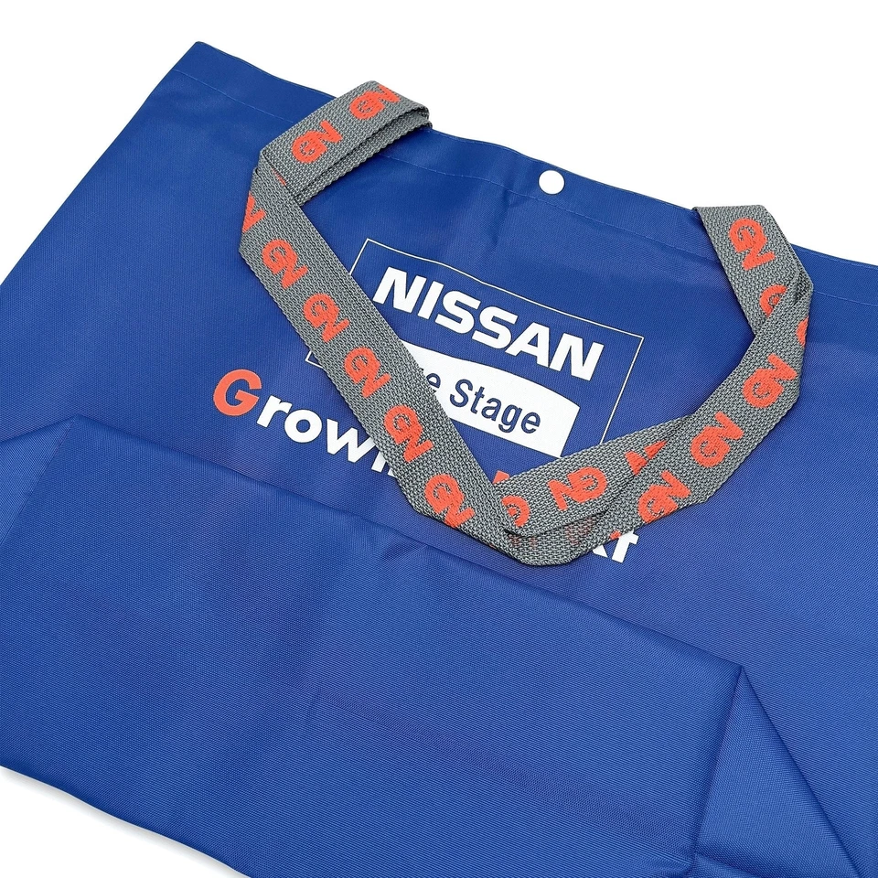 Rare Japan JDM Nissan Blue Stage Growing Next Heavy Duty Tote Bag - Image 2 of 4