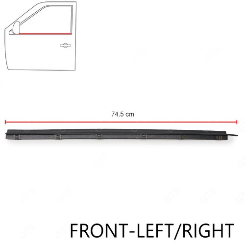 Fits Toyota Corolla Sedan KE20 E20 1970 - '74 Lh/Rh Outer Weatherstrip Door Belt - Picture 2 of 8