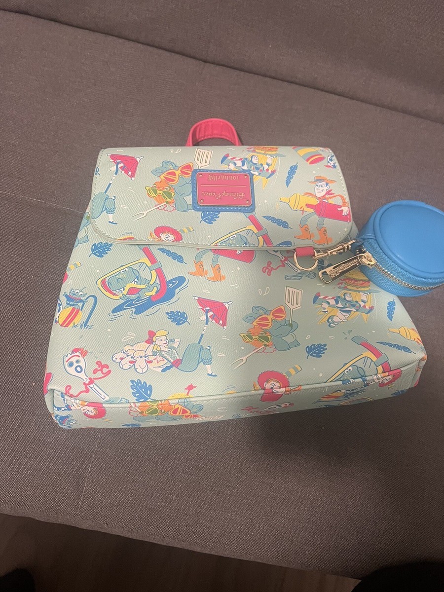 Disney Loungefly Toy Story 4
Backpack Coin Purse Set Summer
Splash - NEW Disney Loungefly Toy Story 4 Backpack Coin Purse Set Summer  main image 4
