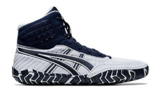 Asics Aggressor 4 Wrestling Shoes - Soft Sky/Midnight