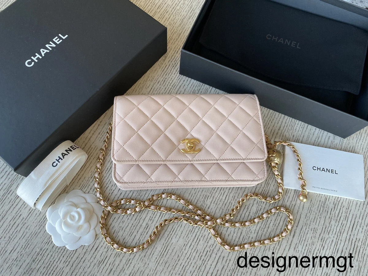 beige woc chanel