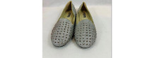 Brand New Women's Silver Glitter Embellished Flats