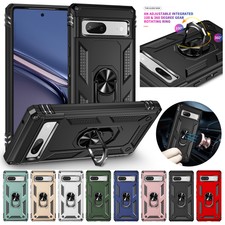 Armor Shockproof Phone Case Stand For Google Pixel 7 Pro 7A OenPlus 9 Alcatel 3v