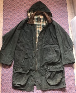 DICKIES Westfield Hooded Waxed Jacket | XL | Waterproof Padded Hardly Used | eBay