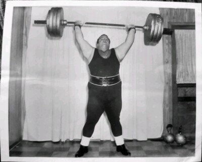 1963 PAUL ANDERSON AMERICAN OLYMPIC WEIGHT LIFTER