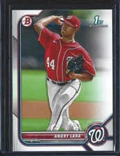 Andry Lara - 2022 Bowman Prospects #BP-70 - 1st Bowman - Washington Nationals