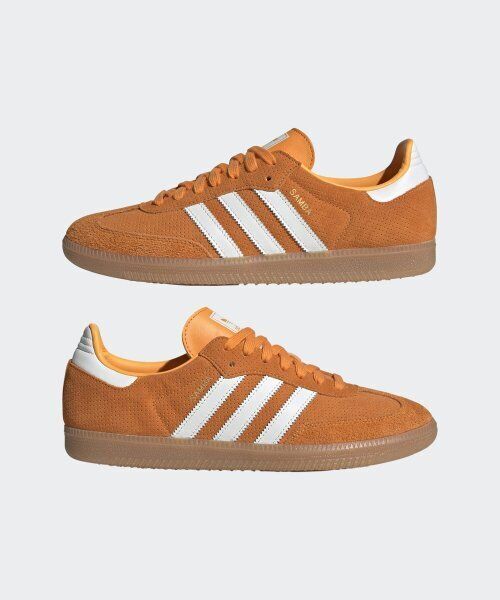 Adidas Samba OG Suede Shoes Sneakers Orange Rush HP7898 | eBay