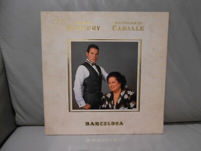 FREDDIE MERCURY - BARCELONA - 1st PRESS - UK - COMPLETE - QUEEN