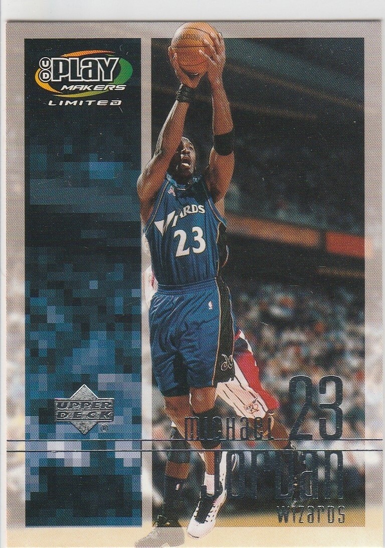 MICHAEL JORDAN Upper Deck PLAY MAKERS LIMITED Basketball Card