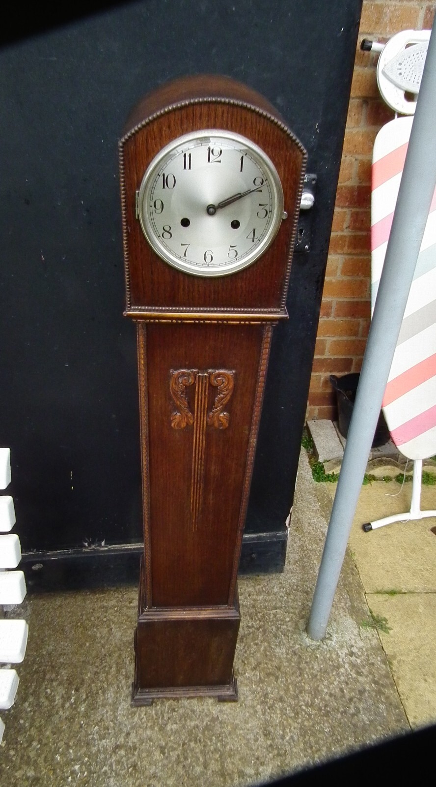 A HALLER CLOCK GRANDMOTHER IN GOOD CLEAN CONDITION [ OVERWOUND ] eBay