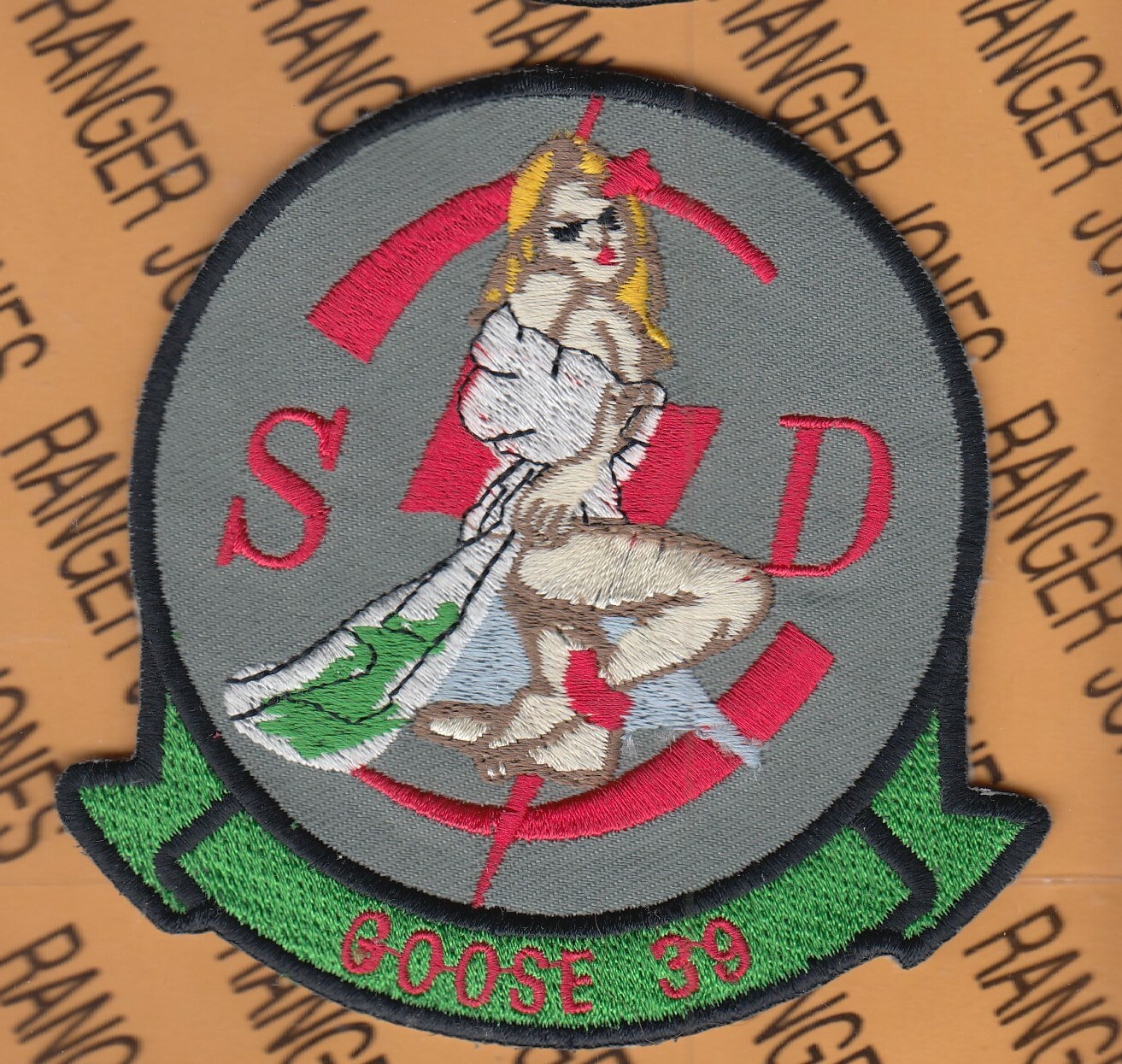 USAF Air Force 1st Special Operations Sqdn SOS GOOSE 39 AFSOC 4" patch ...