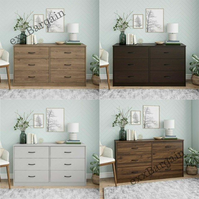 Ikea Hemnes 6 Drawer Chest Black Brown Color For Sale Online Ebay