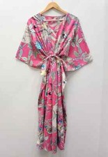 Cotton Kimono Kaftans Summer Dress Indian Night Gown Maxi Bridal Caftan Dress