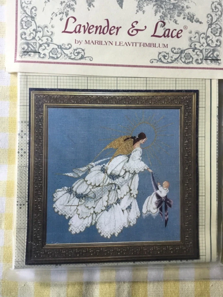 LAVENDER AND LACE - CHART ONLY - LL52. ANGEL OF MERCY II. - Image 2 of 3