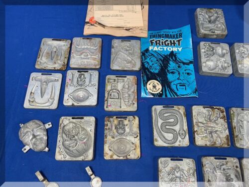 VINTAGE MATTEL GIANT CREEPY CRAWLER FRIGHT FACTORY CREEPLE PEEPLE VAC-U-FORM ETC. - Bild 2 von 14