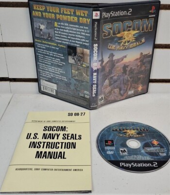 PS2 : SOCOM U.S. NAVY SEALS: 1, 2, 3 and COMBINED ASSAULT