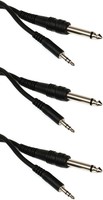 Hosa 3.5 Mm Trs To 1/4 Ts Mono Interconnect Cable - 5' (3-pack) Value Bundle on sale Hosa 3.5 Mm Trs To 1/4 Ts Mono Interconnect Cable - 5' (3-pack) Value Bundle on sale