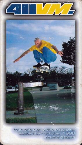 (1996) ~ 411 Video Magazine / Numéro #18 / VHS Skateboard Video ! - Photo 1 sur 4