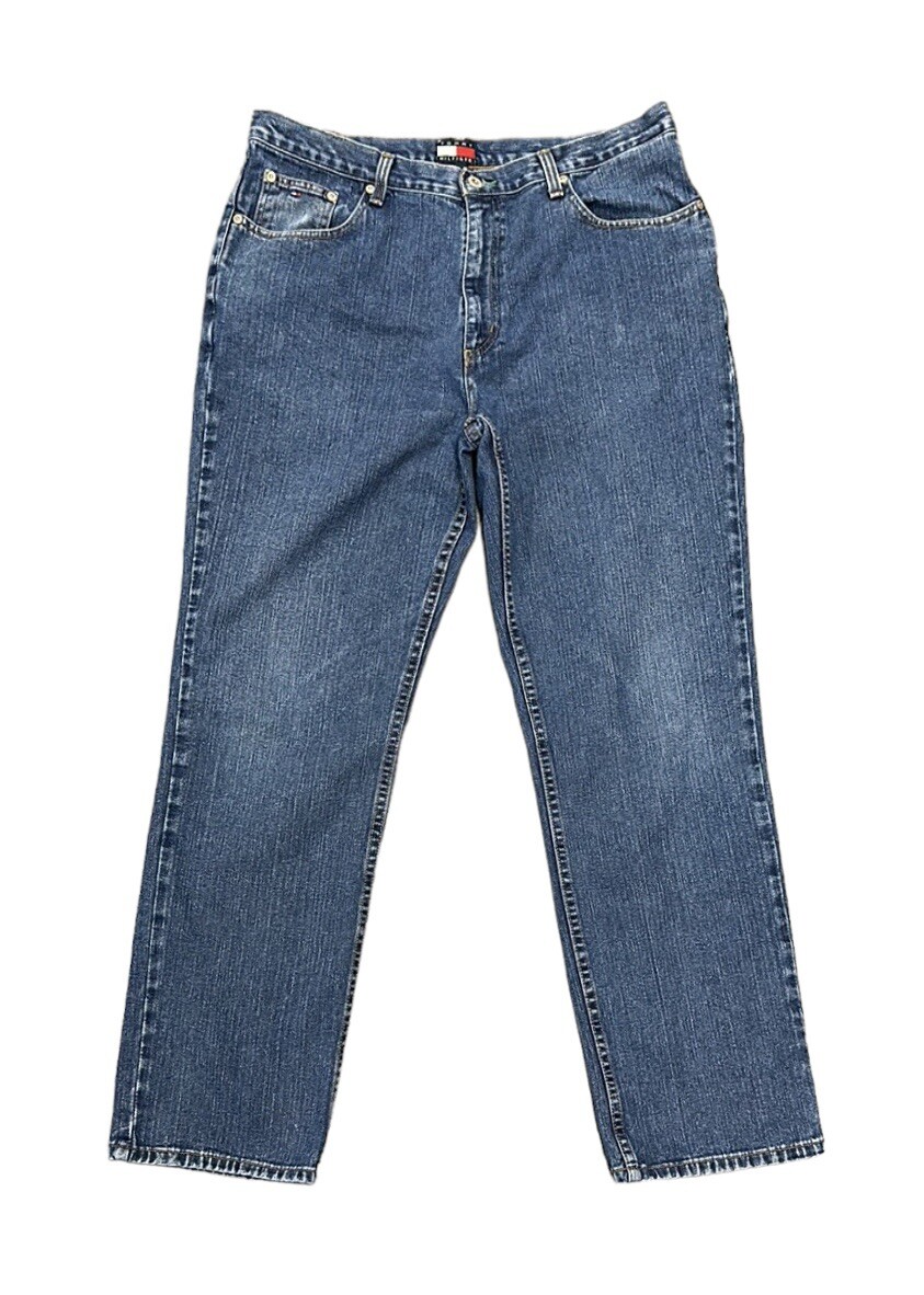 Vintage 90s Tommy Hilfiger Classic Blue Denim Men