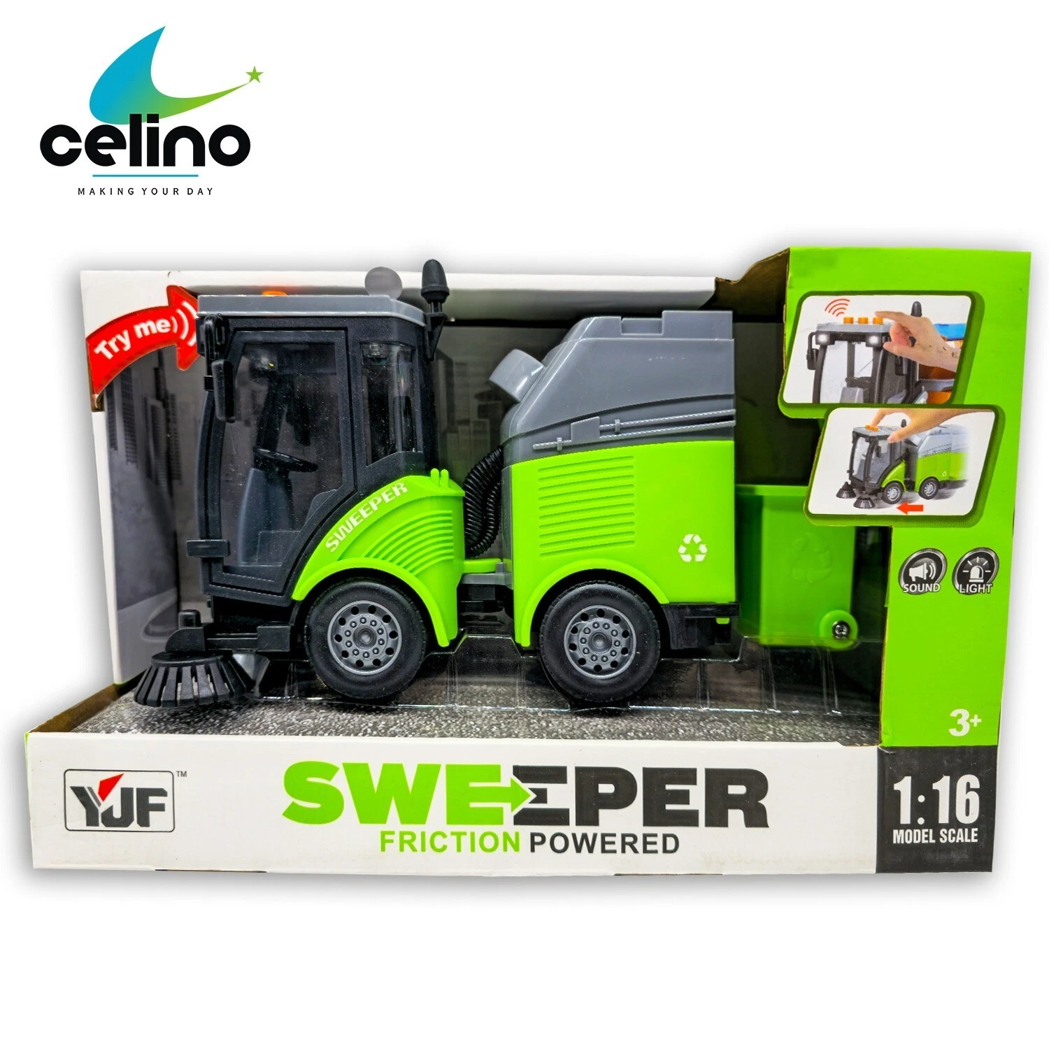 1:16 Sweeper Truck Toy