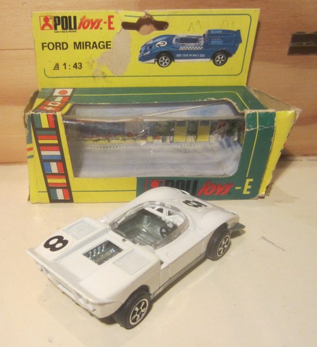 A329a. POLITOYS EXPORT E15 FORD “MIRAGE” Sport 1/43 MB MINT BOXED - Foto 3 di 7