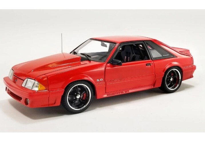 GMP ACME Exclusive 1988 Ford Mustang GT Street Fighter Red 1 GMP ACME Exclusive 1988 Ford Mustang GT Street Fighter Red 1