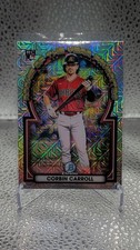 2023 Bowman - Rookie of the Year Favorites Corbin Carroll #ROYF-1 Mojo Refractor