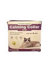 Cat Calming Collar Pheromone Relaxing Anti Anxiety Travel 4 Pack