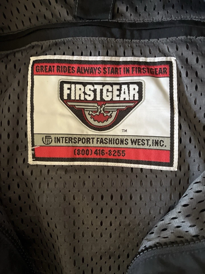 Firstgear Kenya Motorcycle Jacket Mens XL Black Waterproof Padded Touring Gear - Image 3 of 4