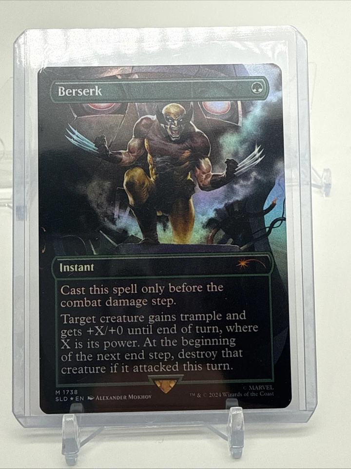 Berserk | (1738) | NM FOIL | Secret Lair x MARVEL Wolverine | MTG - Image 2 of 4