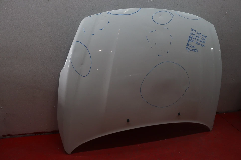 2011 2013 VOLVO S60 FRONT HOOD OEM ALUMINUM - Изображение 3 из 4