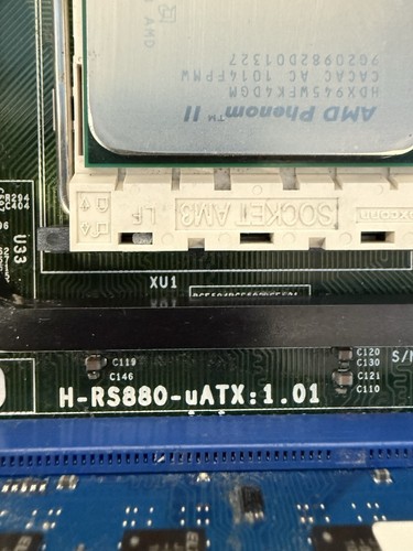 HP Pavilion p6331p Motherboard AMD Phenom II Socket AM3 8GB IO Shield - Picture 14 of 18