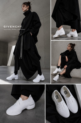 Givenchy Sneaker Weiß EU 40 | Made in Italy | Luxus Minimal | Neuwertig