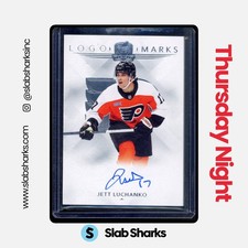 2024 UPPER DECK THE CUP #LM-LU JETT LUCHANKO LOGOMARKS ROOKIE AUTO RC