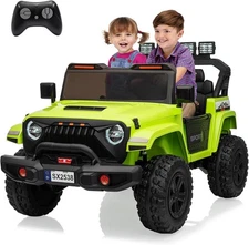 24V 2 Seater Kids Ride on Car Electric Vehicle w/ Remote control for Kids Green