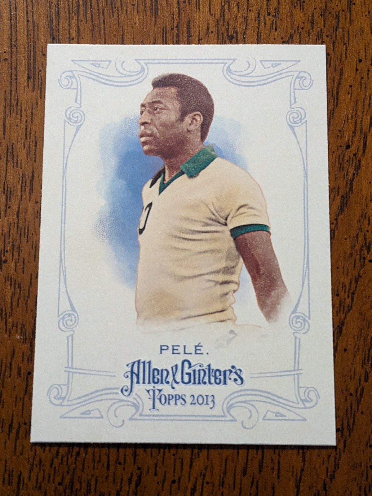 2013 Topps Allen & Ginter Pele Missing Text Parallel #130